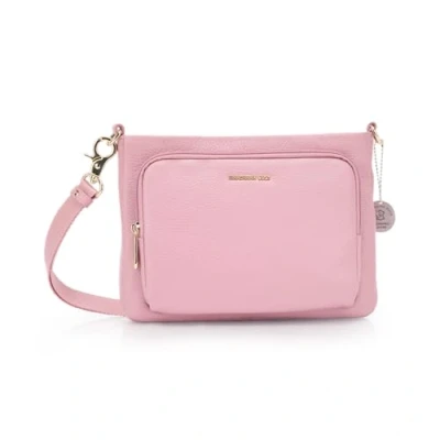 Image of Mandarina Duck Women Mellow Leather Crossover, Lilac Rose, Taglia Unica
