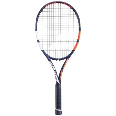 Image of Babolat Boost Drive Strung Tennis Racquet, Blue (4 1/8&quot; Grip)
