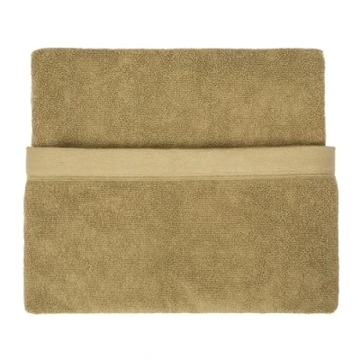 Image of Drift Home Khaki Green Bath Towel (90 x 150cm) Soft &amp; Absorbent 600GSM Premium Sustainable Cotton (BCI) Recycled Bottles Bathroom Towels in Sheet/Gym Towel/Guest