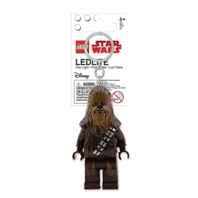 Image of LEGO Star Wars Keychain Light Chewbacca 3 Inch Tall Figure (KE100H), Brown, S