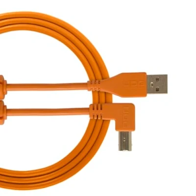 Image of UDG U95004OR Cable USB 2.0 (A B) High speed Audio Optimized A Male to B cable, Orange, 1 Metre. Compatible with any Device