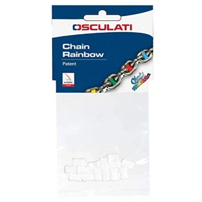 Image of Osculati 01.500.08BI Chain Device Rainbow Markers White