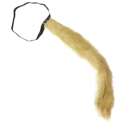 Image of Bendable Plush Lion Tail Accessory for Fancy Dress