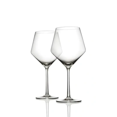 Image of Schott Zwiesel Pure Glassware Red Wine Glasses Large Burgundy Set of 2 692ml