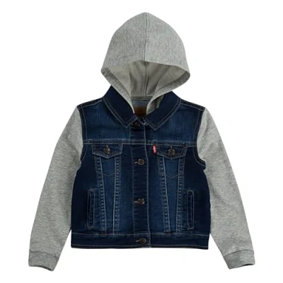 Image of Levi&#039;s Kids Lvn Indigo Jacket Baby Boys, Dusk, 0 3 Months