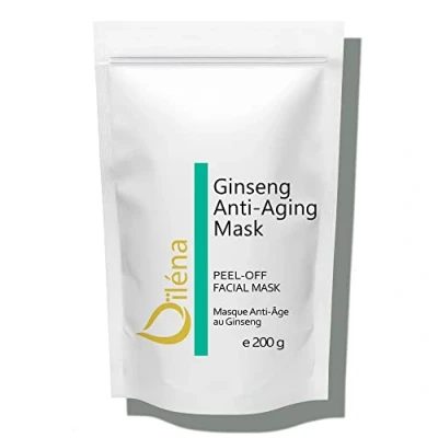Image of Oïléna Alginate Peel Off Moisturizing Mask Natural Skin Care Hydrating Face Easy to Use Blackhead Remover Anti Age Ginseng, 200g