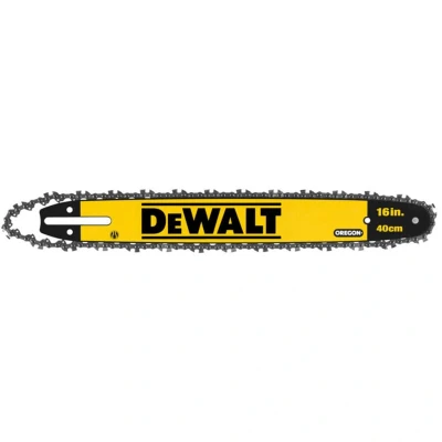 Image of DEWALT DEWDT20660QZ 40CM Oregon Chainsaw Bar, Yellow, 40 cm