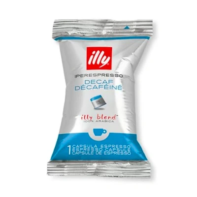 Image of illy Coffee, Decaffeinated Coffee Capsules, Medium Roast, 100% Arabica 100 Single Capsules