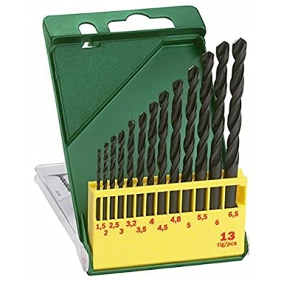 Image of Bosch 2607019441 HSS R Drill Bit Set (13 Piece)