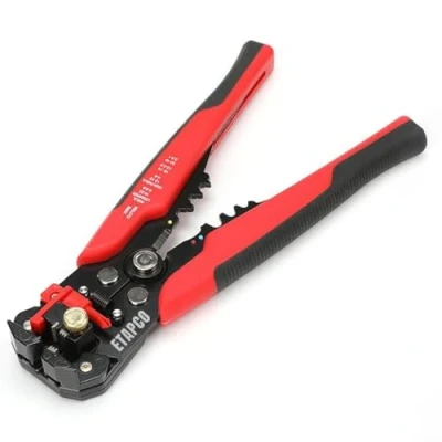Image of Wire Stripper Plier 3 in 1 Hand Tool, Terminal Crimper, Cable Cutters, Strippers Electrical, Tool Strippers, for Adjustable Rotary Switch Self Adjusting