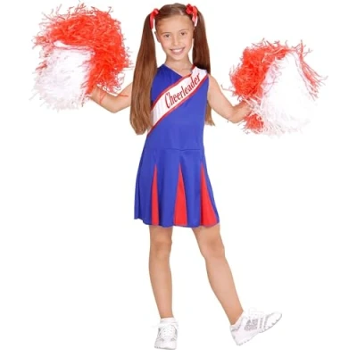Image of Widmann Children&#039;s Cheerleader Costume