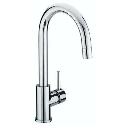Image of Bristan PM SNK C Prism Kitchen Sink Mixer Tap with Swivel Spout, Chrome