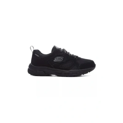 Image of Skechers Men&#039;s 237348 BBK Trekking Low Cut, Black Leather/Textile/Trim, 9 UK