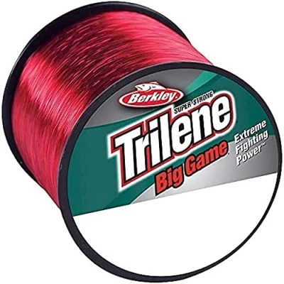 Image of Berkley Trilene® Big Game™, Fishing Line, Monofilament, Allround Fishing,Unisex, Red, 0.38mm 10kg 22lb 600m