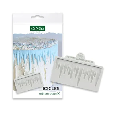 Image of Katy Sue Designs CE0113 Icicles Silicone Mould