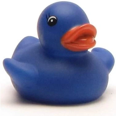 Image of Rubber Duck Belinda blue 5 cm