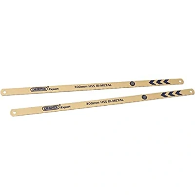 Image of Draper Bi Metal Hacksaw Blades, 2 x 300mm, 18tpi