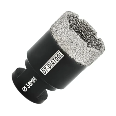 Image of DT DIATOOL Diamond Drill Bit 38mm Hole Saw for Dry Drilling Tile Porcelain Marble Ceramic Granite