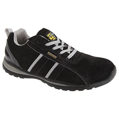 Image of Grafters Delta Safety Trainers Mens Black Size UK 8