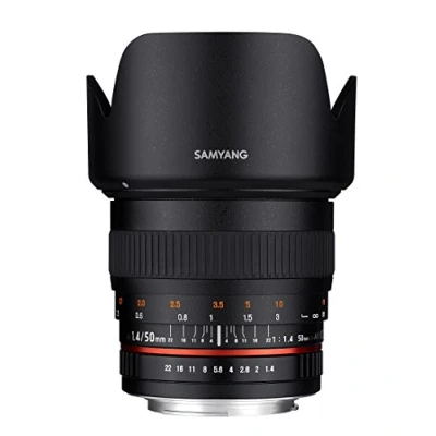 Image of Samyang SY50M C EF Cameras Standard Prime Lens Fixed for Canon EOS Digital SLR