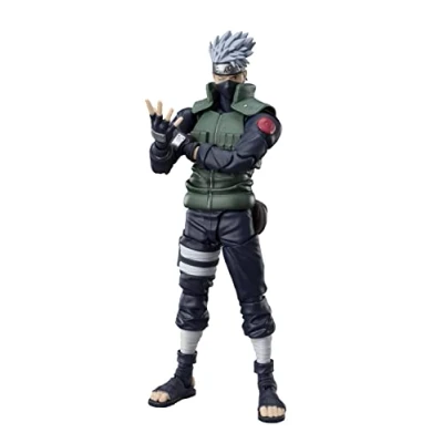 Image of Tamashii Nations MERCHANDISING LICENCE Naruto: Shippuden Kakashi Hatake (The famed Sharingan Hero), Bandai Spirits S.H.Figuarts