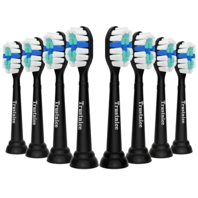 Image of Trustnice Toothbrush Heads for Philips Sonicare ProtectiveClean 4100 C2 Brush Head Compatible with All Snap on Electric Modle, 8 Pack