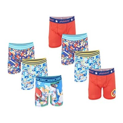 Image of Sonic the Hedgehog Boys Underwear Multipacks, 7pk Ath BxrBr, 10