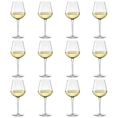 Image of Bormioli Rocco Inalto Uno Small Wine Glass 380ml Pack of 12 Drinking Glasses