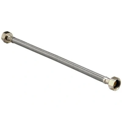 Image of Flexi Flexible Kitchen Basin MonoBloc Tap Connector Hose Pipe 1/2&quot; x 60cm Length