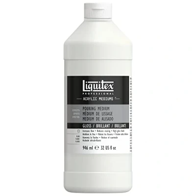 Image of Liquitex Acrylic Professional Pouring Effects Medium Paint, Gloss, 946 Ml