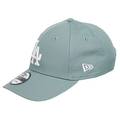 Image of New Era Los Angeles Dodgers MLB League Essential Teal 9Forty Adjustable Cap One Size