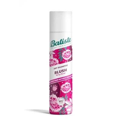 Image of Batiste Dry Shampoo in Blush 350ml, Floral &amp; flirty Fragrance, No Rinse Spray to Refresh Hair Between Washes
