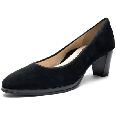 Image of ara Orly 1213436, Women’s Closed Toe Pumps Pumps, Black (Schwarz 01), 7 UK (41 EU)