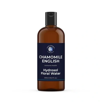 Image of Mystic Moments English Chamomile Natural Hydrosol Floral Water 1 Litre Perfect for Skin, Face, Body &amp; Homemade Beauty Products Vegan GMO Free