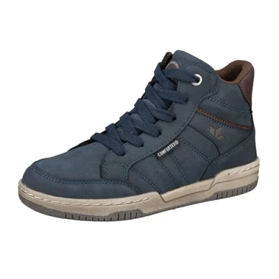 Image of Lico Slade Fashion Boot, Navy Brown, 2.5 UK