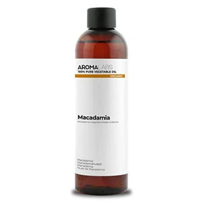 Image of ORGANIC MACADAMIA Oil 250mL 100% Pure, Natural, Cold Pressed and AB Certified AROMA LABS (French Brand)