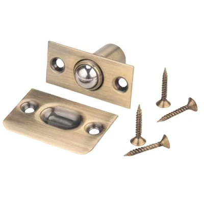 Image of Ball Door Catches, Roller Catches Spring Bearing Latches with Screws, Adjustable Catch for Cabinet, Closet and Doors (Bronze)