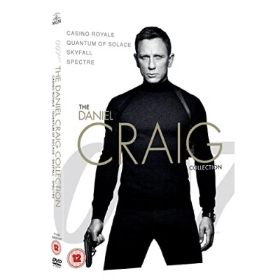 Image of James Bond: The Daniel Craig Collection [4 Film] [DVD] [2019] [2016]