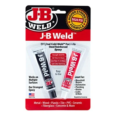 Image of JB Weld Original Cold 8265 SUK Steel Reinforced Epoxy Dark Grey (Packaging may vary)