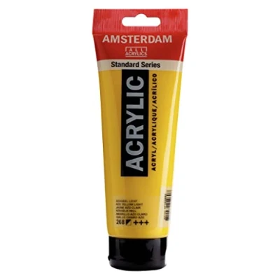 Image of Amsterdam Standard Series Acrylic Tube 250 ml Azo Yellow Light 268 (17122680)