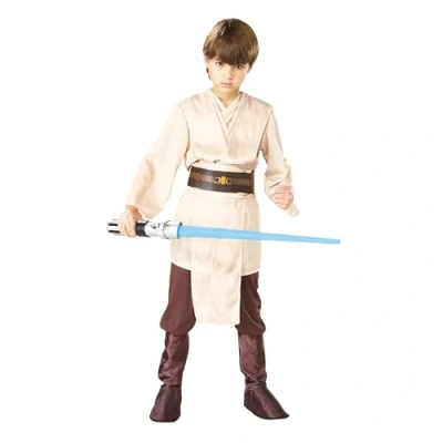 Image of Rubie&#039;s 630604L STAR WARS CLASSIC Fancy Dress, Boys, Solid, Muticolour, 7 8 Years