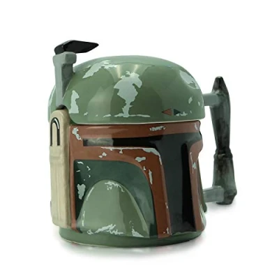 Image of ABYSTYLE Star Wars Boba Fett 3D Shaped Ceramic Novelty Coffee &amp; Tea Mug
