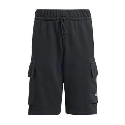 Image of adidas Performance Essentials Outdoor shorts for kids, Size: 11 12y, Black white