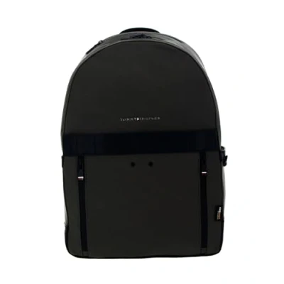 Image of Tommy Hilfiger Men TH Elevated 1985 Backpack Hand Luggage, Grey (Charcoal Gray), One Size