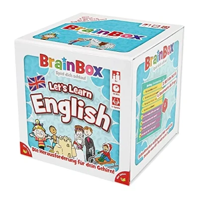Image of Brain Box 2094952 Let&#039;s Learn English Lernspiel Quiz Game for Children Over 8 Years