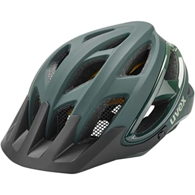 Image of uvex Unbound MIPS Secure Mountain Bike Helmet for Men &amp; Women System Individual Fit Forest Olive Matt 58 62 cm