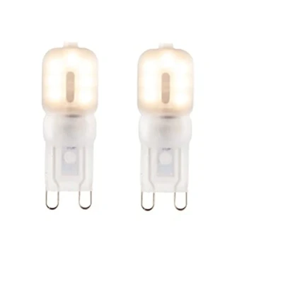 Image of Solmer LTD Saxby 2W SMD LED G9 Cap Energy Saving Light Lamps Bulbs 240V Pack of 2 (Warm White) 3000K