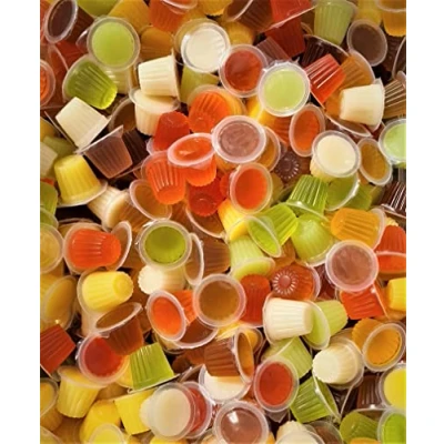 Image of 50 Reptile Jelly Pots Food, Fruit Cups for Lizards, Geckos, Ants, Birds, Parrots &amp; Feeder Insects (Mixed)
