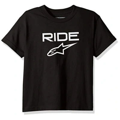 Image of Alpinestars Kids kid&#039;s ride 2.0 tee Jacket black/white, S