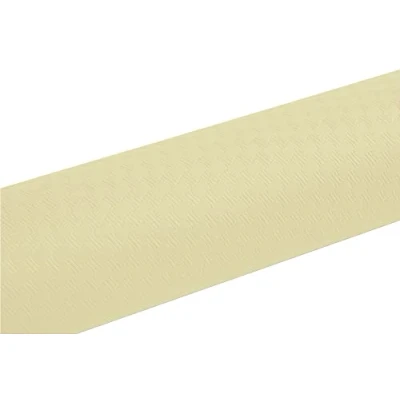 Image of Disposable tablecloth in embossed paper Unique, aesthetic and deep embossing Roll 6 M long 1.18 wide Made France Ivory